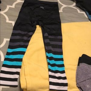 K Deer cropped leggings